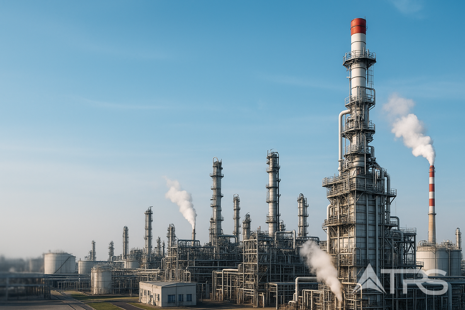 Industrial refinery facility